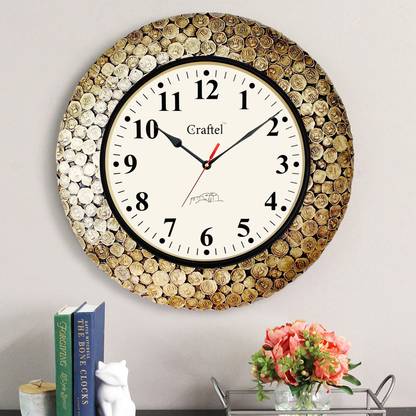 Craftel Analog 46 cm X 46 cm Wall Clock