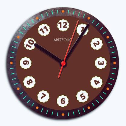 Artzfolio Analog 25 cm X 25 cm Wall Clock