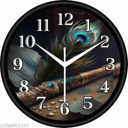 jv enterprises Analog 25.4 cm X 25.4 cm Wall Clock