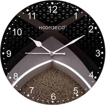 hoomdeco Analog 30.48 cm X 30.48 cm Wall Clock