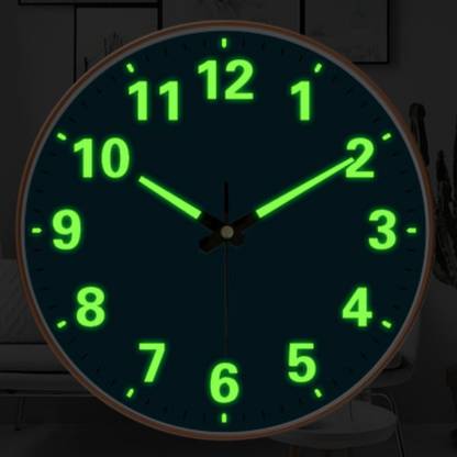 SHOPIVAAN Analog 30 cm X 30 cm Wall Clock