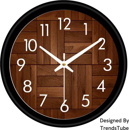 TrendsTube Analog 25 cm X 25 cm Wall Clock