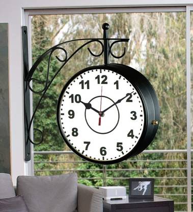 Saree House Analog 30 cm X 25 cm Wall Clock