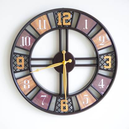 Clovecart Analog 10 cm X 40 cm Wall Clock