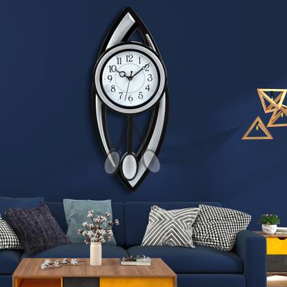 Attractionz Analog 52 cm X 21 cm Wall Clock