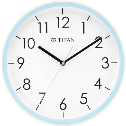 Titan Analog 32.5 cm X 32.5 cm Wall Clock