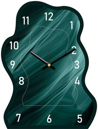 AshandRoh Analog 30 cm X 23 cm Wall Clock