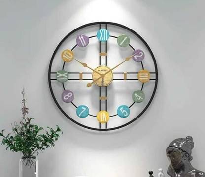 Nifsa store Analog 40 cm X 40 cm Wall Clock