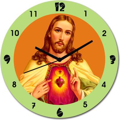 2 O'Clock Analog 31 cm X 31 cm Wall Clock
