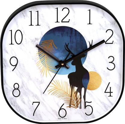 Masstone Analog 30.5 cm X 30.5 cm Wall Clock