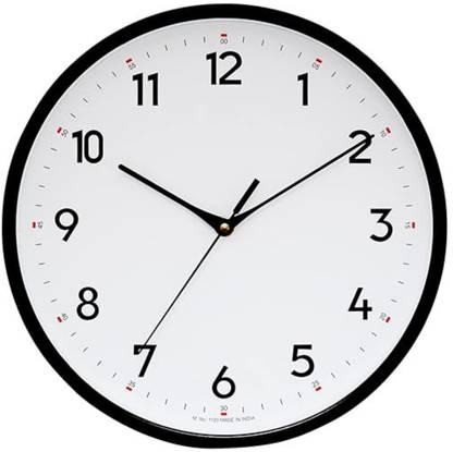 Masstone Analog 25.4 cm X 25.4 cm Wall Clock