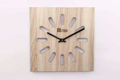 12 Fox Analog 25.4 cm X 25.4 cm Wall Clock