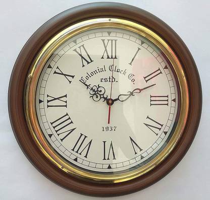 antique nautical creations Analog 40 cm X 40 cm Wall Clock