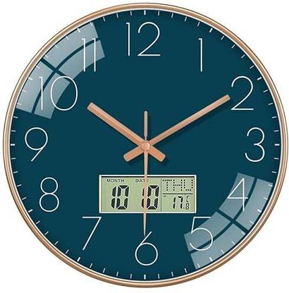 GRACIOUS MART Analog-Digital 29.5 cm X 29.5 cm Wall Clock