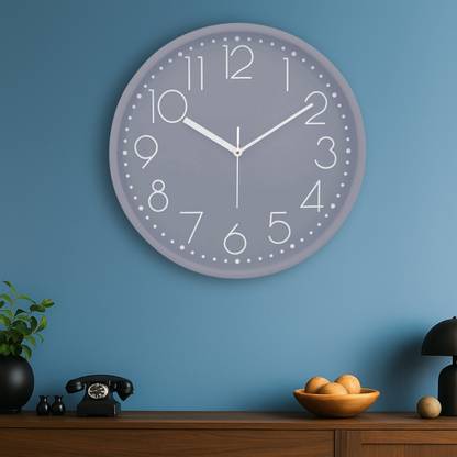 BOSCO एनालॉग 30 cm X 30 cm दीवार घड़ी