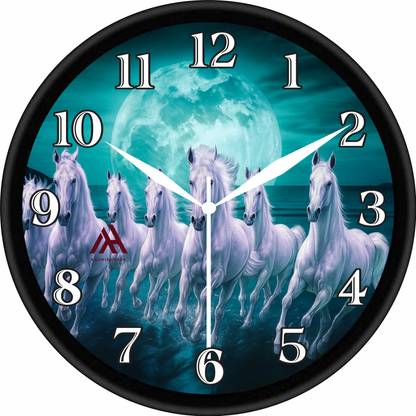 Aashish.Enterprises Analog 25 cm X 25 cm Wall Clock