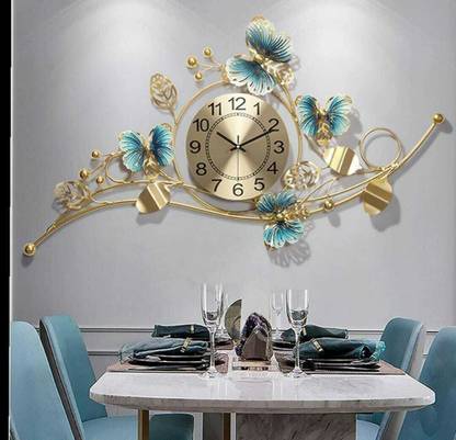 FAB HOME DÉCOR Analog 55 cm X 70 cm Wall Clock