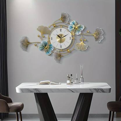 F K Metals Analog 52 cm X 82 cm Wall Clock