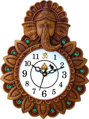 joeee Analog 25 cm X 31 cm Wall Clock