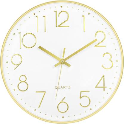 Theo quartz Analog 30 cm X 30 cm Wall Clock