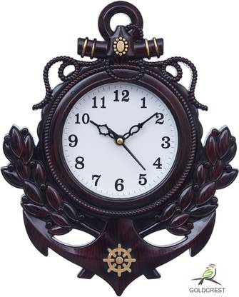 GOLDCREST Analog 29 cm X 25 cm Wall Clock