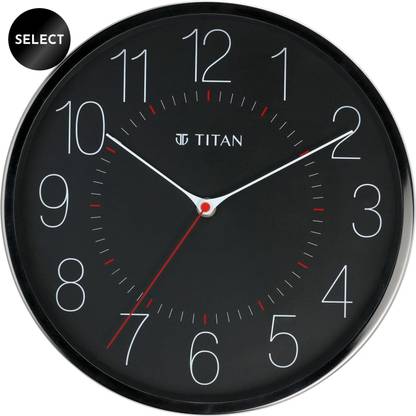 Titan Analog 30 cm X 30 cm Wall Clock