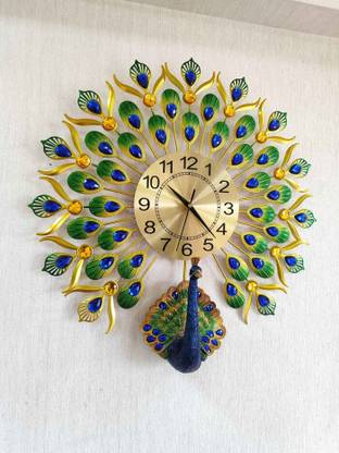 Deco Dual Analog 50 cm X 50 cm Wall Clock