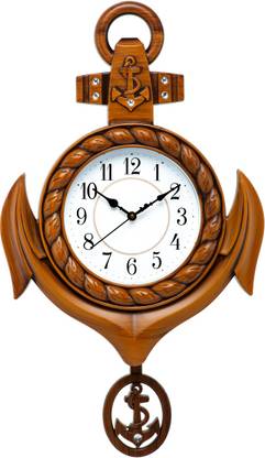 Attractionz Analog 42 cm X 30.5 cm Wall Clock