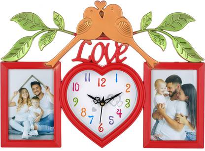 Att'z Analog 40 cm X 29 cm Wall Clock
