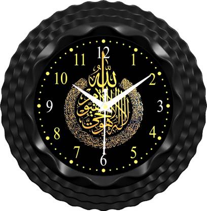 rangat craft Analog 22 cm X 22 cm Wall Clock