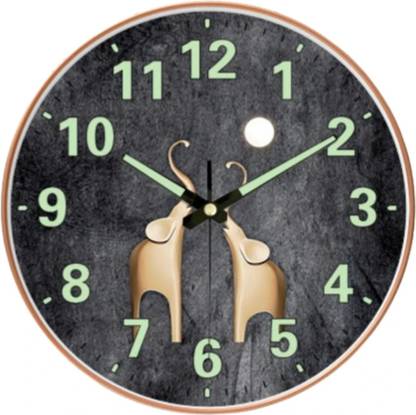 WHISKET Analog 30 cm X 30 cm Wall Clock
