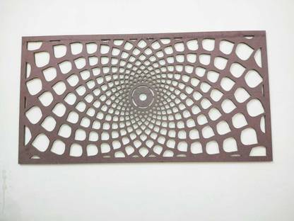 Woodcut Cnc Wall Panel Frame 1