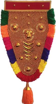 PONNOOS Kerala Traditional Nettipattam Elephant Caparison 100% Handcrafted
