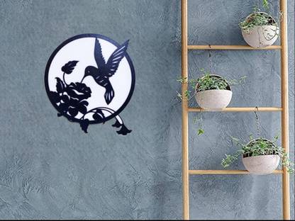LAVNIK Wooden Wall Decor Frame - Wooden Bird Design Wall Art Frame For Room Wall Decor
