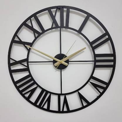 RAPIDO ELECTRONICS Big Wall Clock, Minimalist Silent Clock Decor