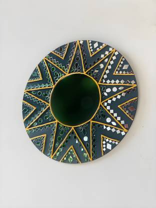 DAKSHAM lippan art golden