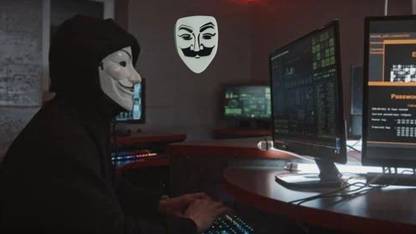 savytronics Acrylic 3D Anonymous Hacker Wallpaper For Office Home And Computer Workspace