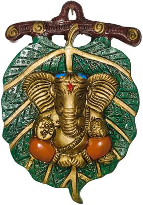 Leaf Ganesha Idol wall hanging PAN GANESH