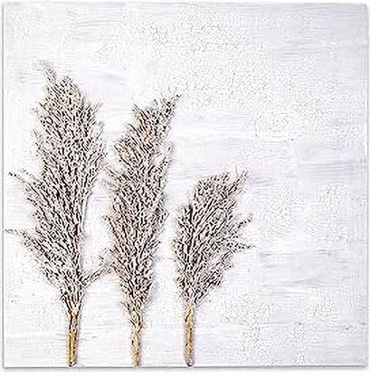 LITTLE BIRDIE Wall Decor Handmade 3D Botanical Shimmery Field Approx H20 X L20 X D0.78inch