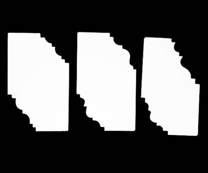 SUPER CS 2+3+4 Pop Design Farma design for False ceiling design & Pop Minus Plus . Pack of 3