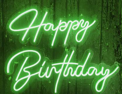 GetGoods Neon Light Happy Birthday