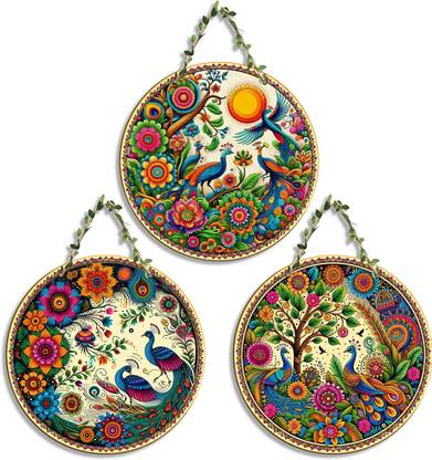 phical art Wall Hanging Decorative Items | Wall Decoration Material |Decoration Items-CS-20 Pack of 3