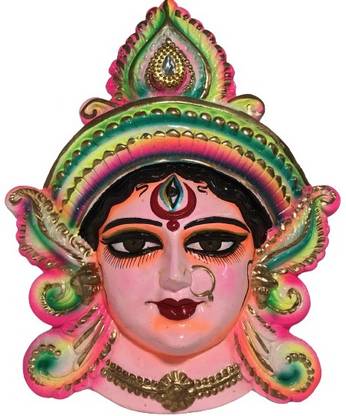 SMC home Decor SMC Home Decore Goddess Maa Durga Face Wall Hanging / Decor 11.5 Inch