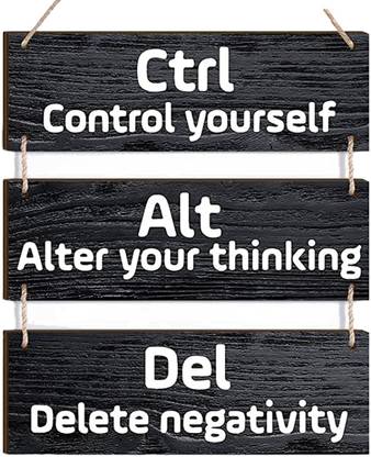 triad basics Office Wall Decor Inspirational Wall Art for Office Motivational Wall Plaques