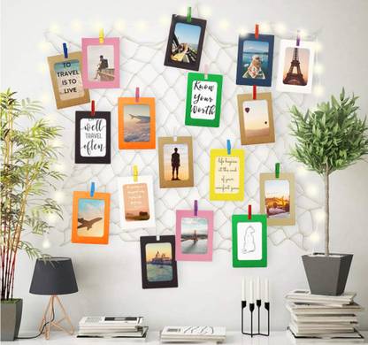 INFIPRISES Picture Frame with 101 Led String Light, 19 MultiColour Photo Frame and 19 Color Pack of 19