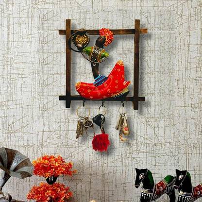 Anshika International Keys Hook Wall Hangers Wall Key Holder|Musician Design Keys Organizer