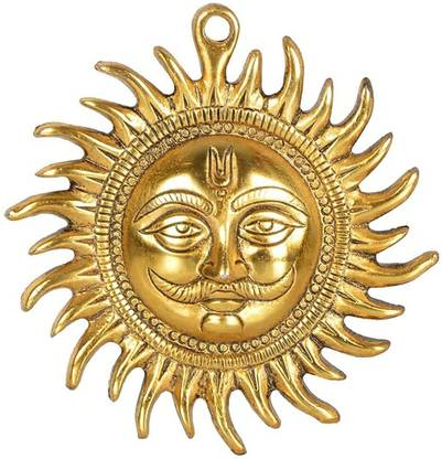 SATAK Copper Surya Face /Wall Hanging Sun Dev For Vasstu ,Good Luck