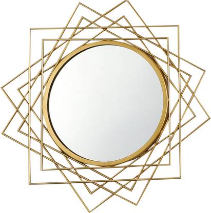 Amaya Decors Criss Cross Wall Mirror