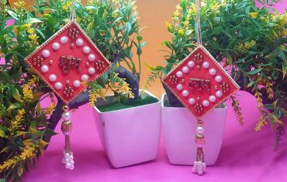 UD HUB shubh labh door wall hanging toran diwali decoration item for home room main get