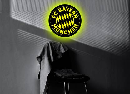 Lucian FC Bayrn logo led wall decor
